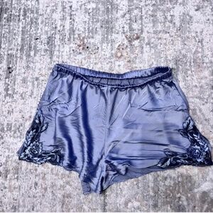 100% silk shorts